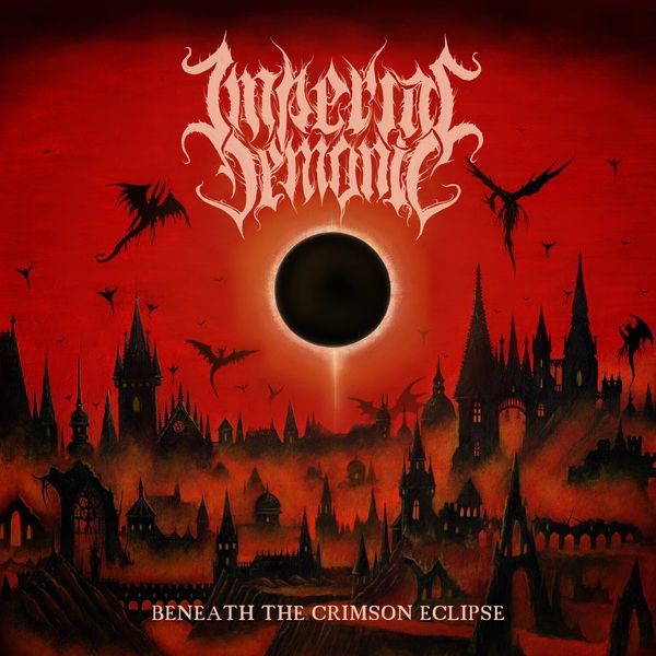 Imperial Demonic - Beneath The Crimson Eclipse (Digipa i gruppen CD / Hårdrock/ Heavy metal hos Bengans Skivbutik AB (4217294)