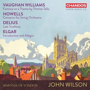 Sinfonia Of London John Wilson - Vaughan Williams, Howells, Delius & i gruppen MUSIK / SACD / Klassiskt hos Bengans Skivbutik AB (4217377)