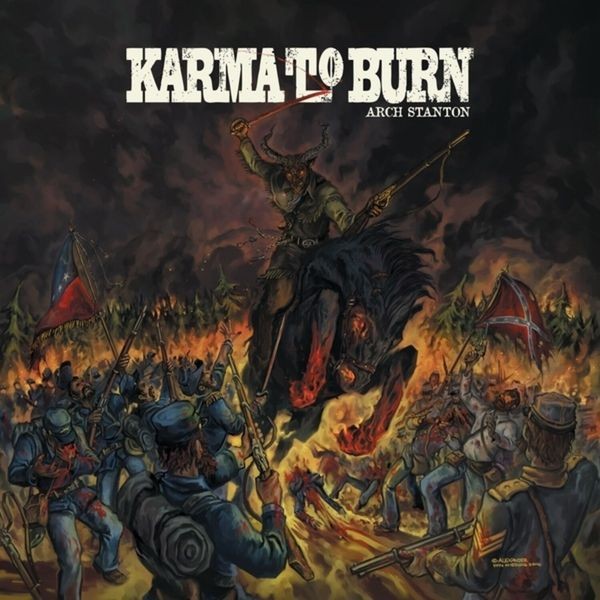Karma To Burn - Arch Stanton (Pink Vinyl Lp) i gruppen VINYL / Rock hos Bengans Skivbutik AB (4217457)