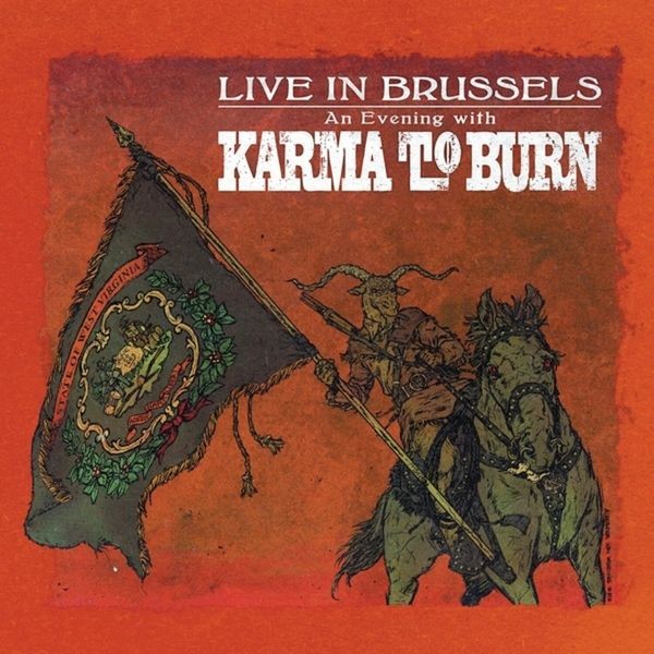 Karma To Burn - Live In Brussels (Blue Vinyl Lp) i gruppen VINYL / Hårdrock/ Heavy metal hos Bengans Skivbutik AB (4217466)