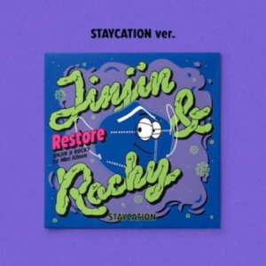 JINJIN&ROCKY - 1st Mini (Restore)STAYCATION ver i gruppen Minishops / K-Pop Minishops / Stayc hos Bengans Skivbutik AB (4219199)