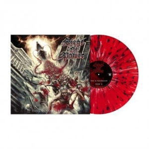 Siege Of Power - This Is Tomorrow (Red Base Splatter i gruppen VINYL / Hårdrock/ Heavy metal hos Bengans Skivbutik AB (4219306)