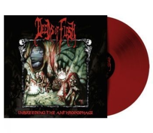 Deeds Of Flesh - Inbreeding The Anthropophagi (Red V i gruppen VINYL / Hårdrock hos Bengans Skivbutik AB (4219314)