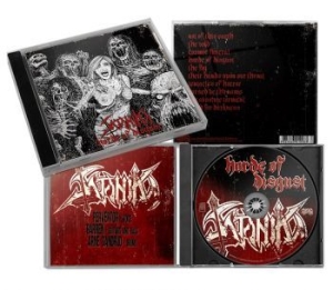 Satanika - Horde Of Disgust i gruppen CD / Hårdrock/ Heavy metal hos Bengans Skivbutik AB (4219329)
