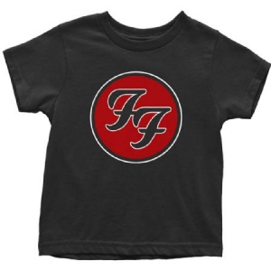 Foo Fighters - Foo Fighters Kids Toddler T-Shirt: FF Logo i gruppen CDON - Exporterade Artiklar_Manuellt / T-shirts_CDON_Exporterade hos Bengans Skivbutik AB (4219661r)