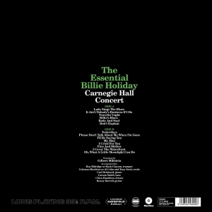 Holiday Billie - Essential i gruppen VINYL / Jazz hos Bengans Skivbutik AB (4219784)