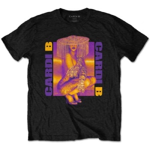 Cardi B - Cardi B Unisex T-Shirt: Squat i gruppen Minishops / Cardi B hos Bengans Skivbutik AB (4219887)