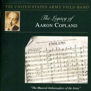 United States Army Field Band - Legacy Of Aaron Copland i gruppen CD / Klassiskt hos Bengans Skivbutik AB (4220664)