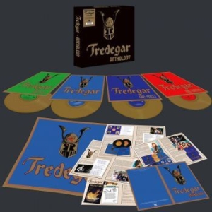 Tredegar - Anthology (4 Lp Guld Vinyl Box) i gruppen VINYL / Hårdrock/ Heavy metal hos Bengans Skivbutik AB (4221292)