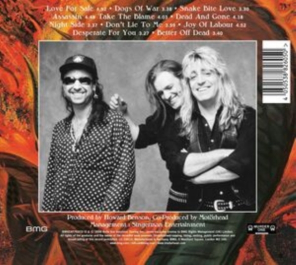 Motörhead - Snake Bite Love i gruppen CD / Pop-Rock hos Bengans Skivbutik AB (4221319)