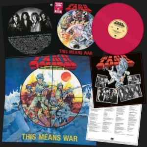 Tank - This Means War (Magneta Vinyl Lp) i gruppen VINYL / Hårdrock/ Heavy metal hos Bengans Skivbutik AB (4222103)