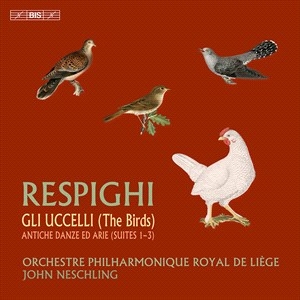 Respighi Ottorino - The Birds Ancient Dances & Airs i gruppen MUSIK / SACD / Klassiskt hos Bengans Skivbutik AB (4222698)