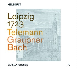 Bach Johann Sebastian Graupner C - Telemann, Graupner & Bach: Leipzig i gruppen Externt_Lager / Naxoslager hos Bengans Skivbutik AB (4222723)
