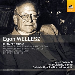 Wellesz Egon - Chamber Music i gruppen Externt_Lager / Naxoslager hos Bengans Skivbutik AB (4223617)
