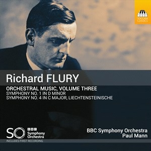 Flury Richard - Orchestral Music, Vol. 3 i gruppen Externt_Lager / Naxoslager hos Bengans Skivbutik AB (4223618)