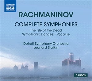 Rachmaninoff Sergei - Symphonies Nos. 1-3 Isle Of The De i gruppen Externt_Lager / Naxoslager hos Bengans Skivbutik AB (4223640)