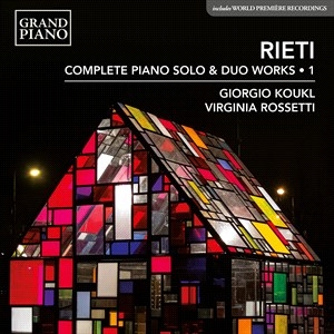 Rieti Vittorio - Complete Piano Solo & Duo Works, Vo i gruppen Externt_Lager / Naxoslager hos Bengans Skivbutik AB (4223649)