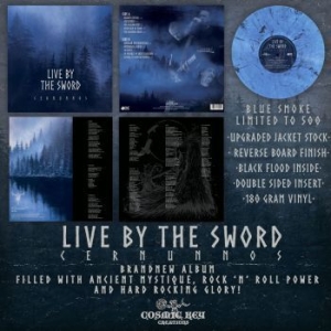 Live By The Sword - Cernunnos (Blue Smoke Vinyl Lp) i gruppen VINYL / Hårdrock/ Heavy metal hos Bengans Skivbutik AB (4223711)
