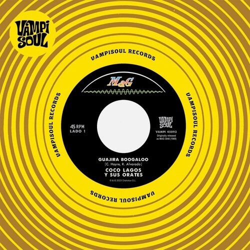 Coco Lagos Y Sus Orates / Los Deste - Guajira Boogaloo / Guajira Sicodeli i gruppen VINYL / Toppsäljare hos Bengans Skivbutik AB (4224281)
