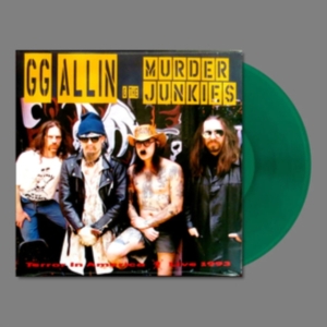 Allin Gg & The Murder Junkies - Terror In America (Clear Green Viny i gruppen VINYL / Hårdrock hos Bengans Skivbutik AB (4224309)