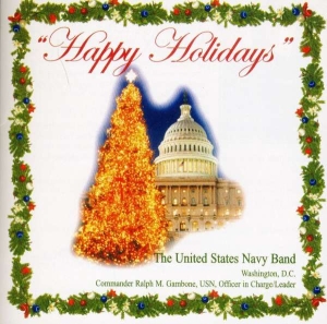 United States Navy Band - Happy Holidays i gruppen CD / Julmusik,Övrigt hos Bengans Skivbutik AB (4224815)