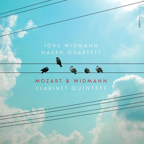 Widmann Jorg & Hagen Quartett - Mozart | Widmann: Klarinettenquintette i gruppen CD / Klassiskt hos Bengans Skivbutik AB (4224880)