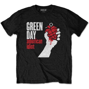 Green Day - American Idiot Uni Bl T-Shirt  (L) i gruppen ÖVRIGT / -Start Tshirt hos Bengans Skivbutik AB (4225512)