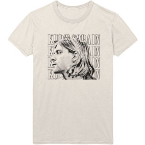 Nirvana - Kurt Cobain Unisex T-Shirt: Contrast Profile i gruppen CDON - Exporterade Artiklar_Manuellt / T-shirts_CDON_Exporterade hos Bengans Skivbutik AB (4225514r)