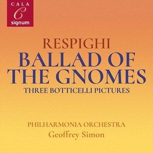 Respighi Ottorino - Ballad Of The Gnomes Three Bottice i gruppen Externt_Lager / Naxoslager hos Bengans Skivbutik AB (4225710)