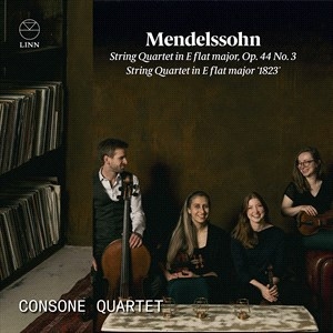 Mendelssohn Felix - String Quartet No. 3 In E Flat Majo i gruppen Externt_Lager / Naxoslager hos Bengans Skivbutik AB (4225729)