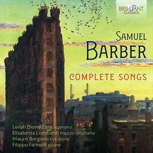 Barber Samuel - Complete Songs (3Cd) i gruppen Externt_Lager / Naxoslager hos Bengans Skivbutik AB (4225754)