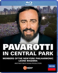 Various - Pavarotti In Central Park (Bluray) i gruppen MUSIK / Musik Blu-Ray / Klassiskt hos Bengans Skivbutik AB (4225757)