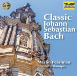 Pearlman Martin - Classic Johann Sebastian Bach i gruppen CD / Klassiskt hos Bengans Skivbutik AB (4226523)