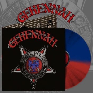 Gehennah - Metal Police (Red/Blue Vinyl Lp) i gruppen VINYL / Hårdrock/ Heavy metal hos Bengans Skivbutik AB (4226556)