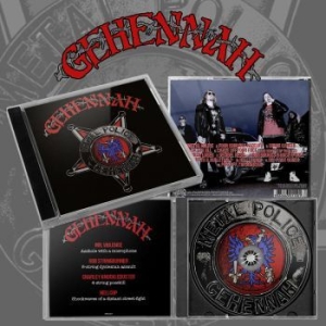 Gehennah - Metal Police i gruppen CD / Hårdrock/ Heavy metal hos Bengans Skivbutik AB (4226569)
