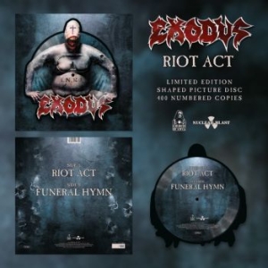 Exodus - Riot Act (Shaped Picture Vinyl Lp) i gruppen VINYL / Hårdrock/ Heavy metal hos Bengans Skivbutik AB (4226855)
