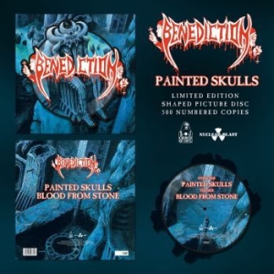 Benediction - Painted Skulls (Shaped Picture Viny i gruppen VINYL / Hårdrock/ Heavy metal hos Bengans Skivbutik AB (4226856)
