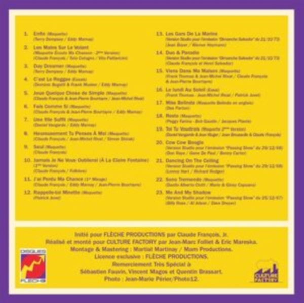 Francois Claude - Le Coffret 45Eme Anniversaire - Special Disques Fleche i gruppen CD / Toppsäljare hos Bengans Skivbutik AB (4227128)