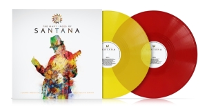 Santana (V/A) - Many Faces Of Santana (Ltd. Yellow/Red T i gruppen VINYL / Pop-Rock hos Bengans Skivbutik AB (4227658)