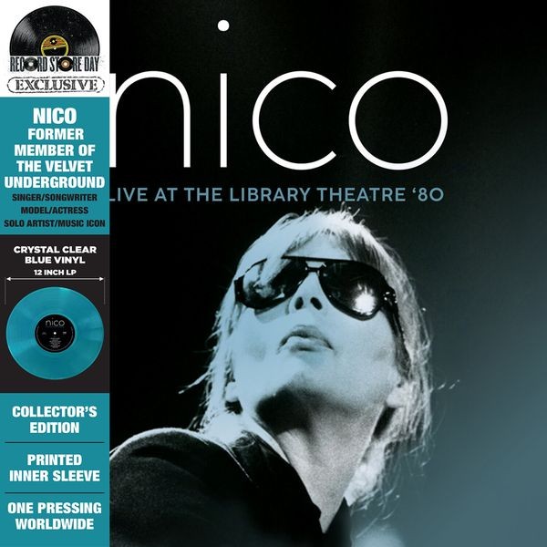 Nico - Live At The Library Theatre '80 i gruppen VINYL / Pop-Rock hos Bengans Skivbutik AB (4228021)