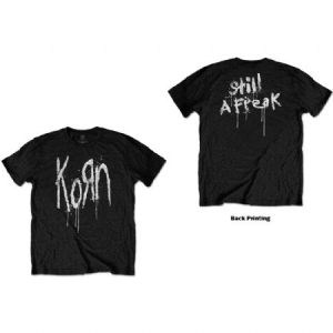 Korn - Korn Unisex T-Shirt: Still A Freak (Back Print) i gruppen CDON - Exporterade Artiklar_Manuellt / T-shirts_CDON_Exporterade hos Bengans Skivbutik AB (4229532r)