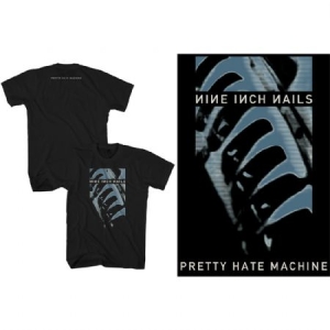 Nine Inch Nails - Nine Inch Nails Unisex T-Shirt: Pretty Hate Machine (Back Print) i gruppen CDON - Exporterade Artiklar_Manuellt / T-shirts_CDON_Exporterade hos Bengans Skivbutik AB (4229768r)