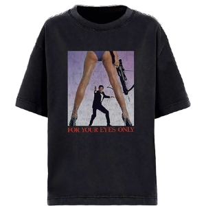 James Bond - For Your Eyes Only Uni Bl    i gruppen MERCHANDISE / T-shirt / Film-Musikal hos Bengans Skivbutik AB (4229800r)