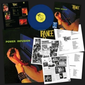 Trance - Power Infusion (Blue Vinyl Lp) i gruppen VINYL / Hårdrock/ Heavy metal hos Bengans Skivbutik AB (4229864)
