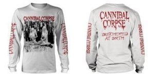 Cannibal Corpse - L/S Butchered At Birth (S) i gruppen Minishops / Cannibal Corpse hos Bengans Skivbutik AB (4230297)