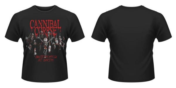 Cannibal Corpse - T/S Butchered At Birth (S) i gruppen MERCHANDISE / T-shirt / Hårdrock hos Bengans Skivbutik AB (4230305)