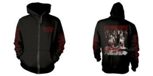 Cannibal Corpse - Zip-Hood -  Butchered At Birth (Xxl i gruppen ÖVRIGT / MK Test 1 hos Bengans Skivbutik AB (4230383)