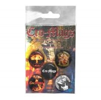 Cro-Mags - Button Badge Set i gruppen MERCHANDISE / Pin-Button Badge / Pop-Rock hos Bengans Skivbutik AB (4231092)