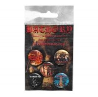 Bathory - Button Badge Set i gruppen MERCHANDISE / Pin-Button Badge / Hårdrock hos Bengans Skivbutik AB (4231133)