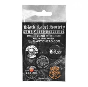 Black Label Society - Button Badge Set i gruppen ÖVRIGT / Merchandise hos Bengans Skivbutik AB (4231136)